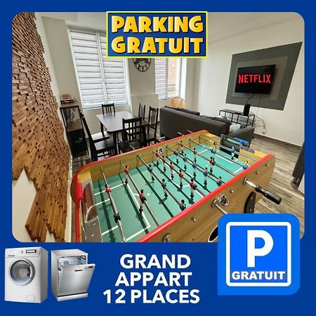 22 Chic & Cosy Grand Appart 92M2 Parking Gratuit Hypercentre Netflix 생테티엔 외부 사진