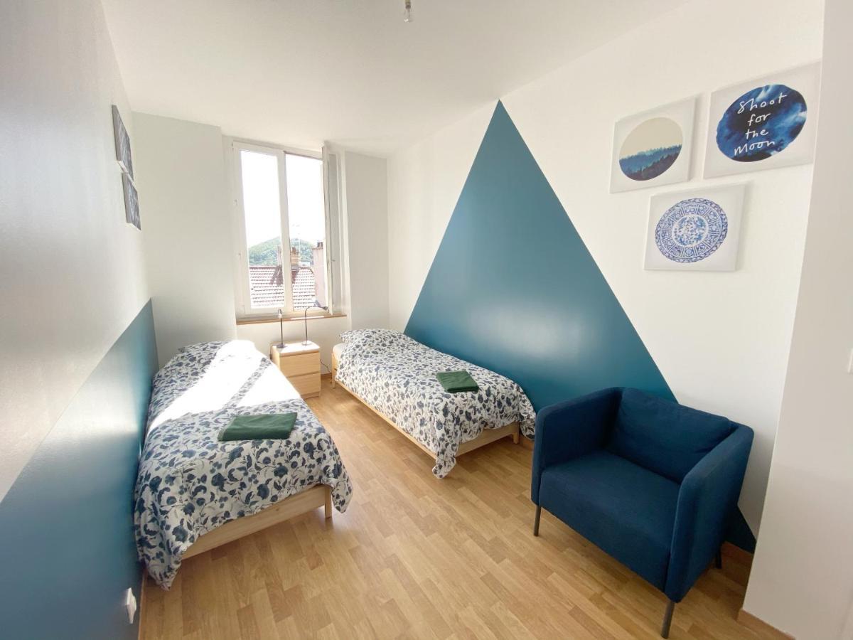 22 Chic & Cosy Grand Appart 92M2 Parking Gratuit Hypercentre Netflix 생테티엔 외부 사진